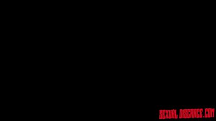Девка приехала на БДСМ-встречу с сильным мужиком и давится его крупным хуем #6